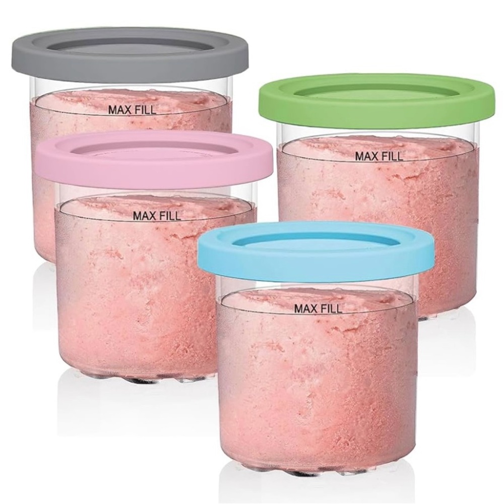Ninja Pink and Blue Pint Containers